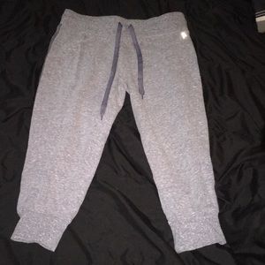Grey dan-skin joggers